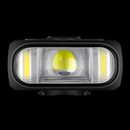 Magicshine HORI 900 front light integrated with Wahoo bike computer mount