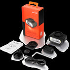 Under-handlebar mounted Magicshine HORI 900 bike light