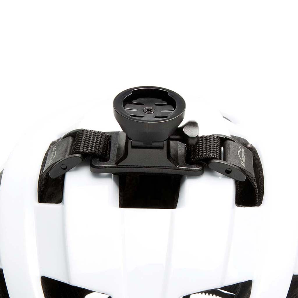 Front bike light helmet mount for road and MTB cycling