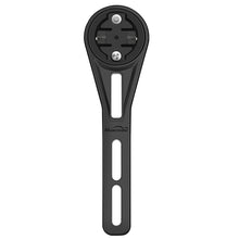 Front view of Magicshine MAA Aero Bike Mount with dual mounting slots and GoPro-style attachment