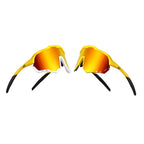 Anti fog wraparound cycling sunglasses ZEISS lens