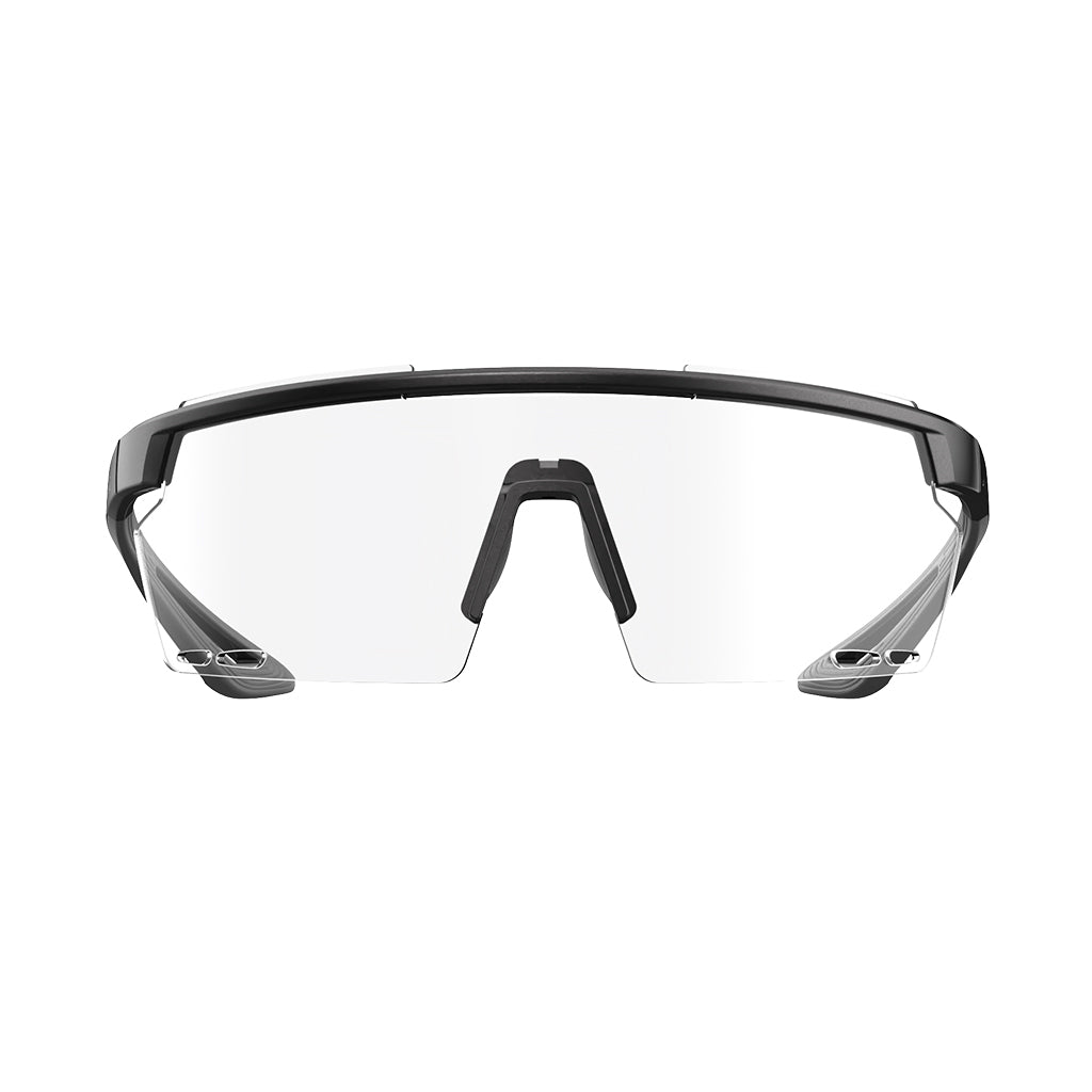 Magicshine Rouler Basic performance eyewear in Black/Grey, with a minimalist design for clear vision and crucial safety during athletic activities.