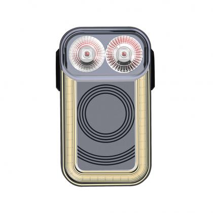 Magicshine SEEMEE 100AD Radar Rear Light in black, showcasing its sleek design for urban cycling safety with integrated radar detection.