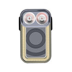 Magicshine SEEMEE 100AD Radar Rear Light in black, showcasing its sleek design for urban cycling safety with integrated radar detection.