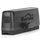 Side view of the Magicshine SEEMEE 30TL V2.0 rear light, showcasing the integrated power button