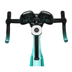 Rear view of SEEMEE 50 MAG light showing smart magnetic mount and dual-color safety lighting.

