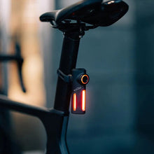 SEEMEE DV intelligent bicycle taillight and camera combo by Magicshine, featuring 30 lumens, 146° wide lens, and accident video lock for enhanced road safety.