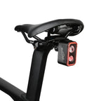 Cycling rear light saddle mount by Magicshine with GoPro interface for SEEMEE series taillights.

