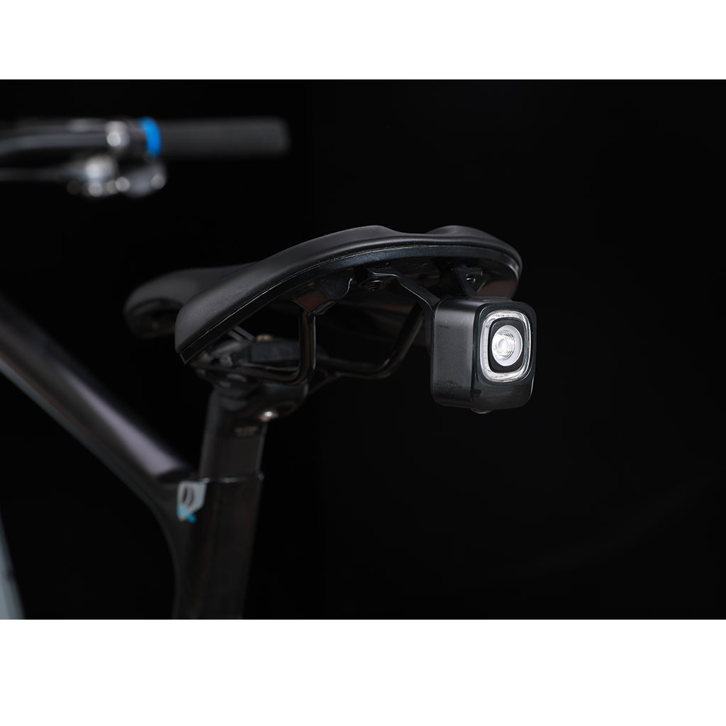 Magicshine Saddle Mount for Specialized saddles, a sleek and secure bike light attachment designed for optimal rear visibility and clean aesthetic.