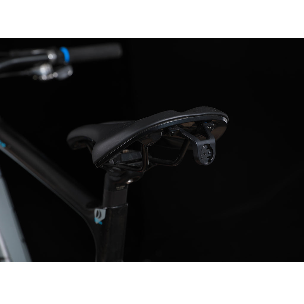 Close-up of Magicshine Saddle Mount, a dedicated bracket for Specialized brand saddle rails, ensuring stable and integrated mounting of Magicshine rear light