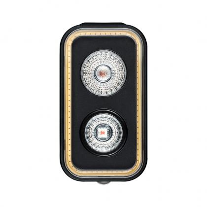 ANT+ compatible bike rear light for Garmin and Wahoo computers