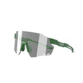 Magicshine Windbreaker Photochromic Sunglasses in Forest Green, showcasing adaptive lenses for professional cycling eyewear.
