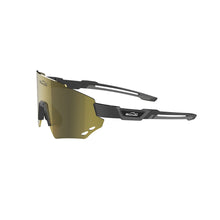 Magicshine Windbreaker Polarized Sunglasses Gold – frameless cycling eyewear

