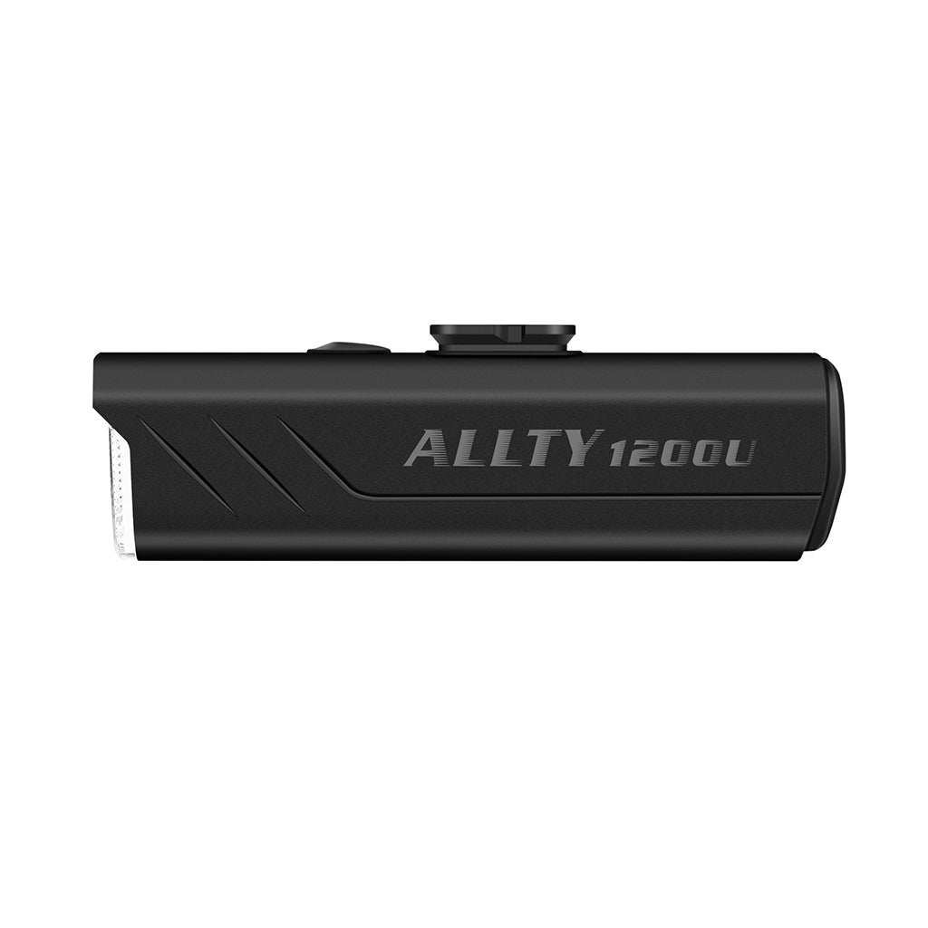 Detail of the ALLTY 1200U's durable housing and lens, optimized for its underneath position to deliver maximum light output and reliability.