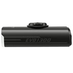 The Evo 1300's innovative design allows for underneath handlebar mounting.