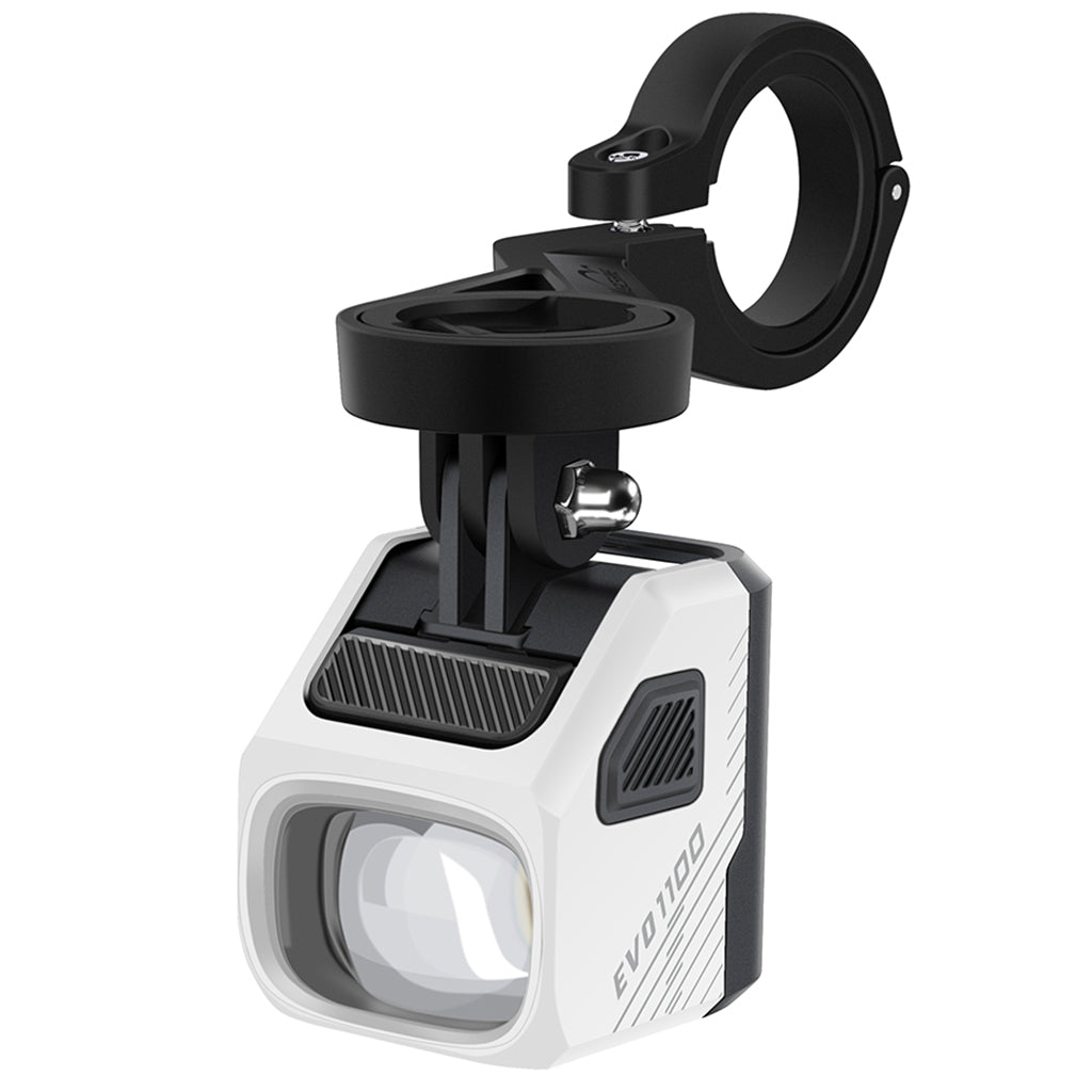 Compact Magicshine EVO 1100 headlight with 1100 lumens output for road cyclists