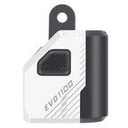 Side angle of Magicshine EVO 1100 bicycle headlight with cut-off beam for road cycling