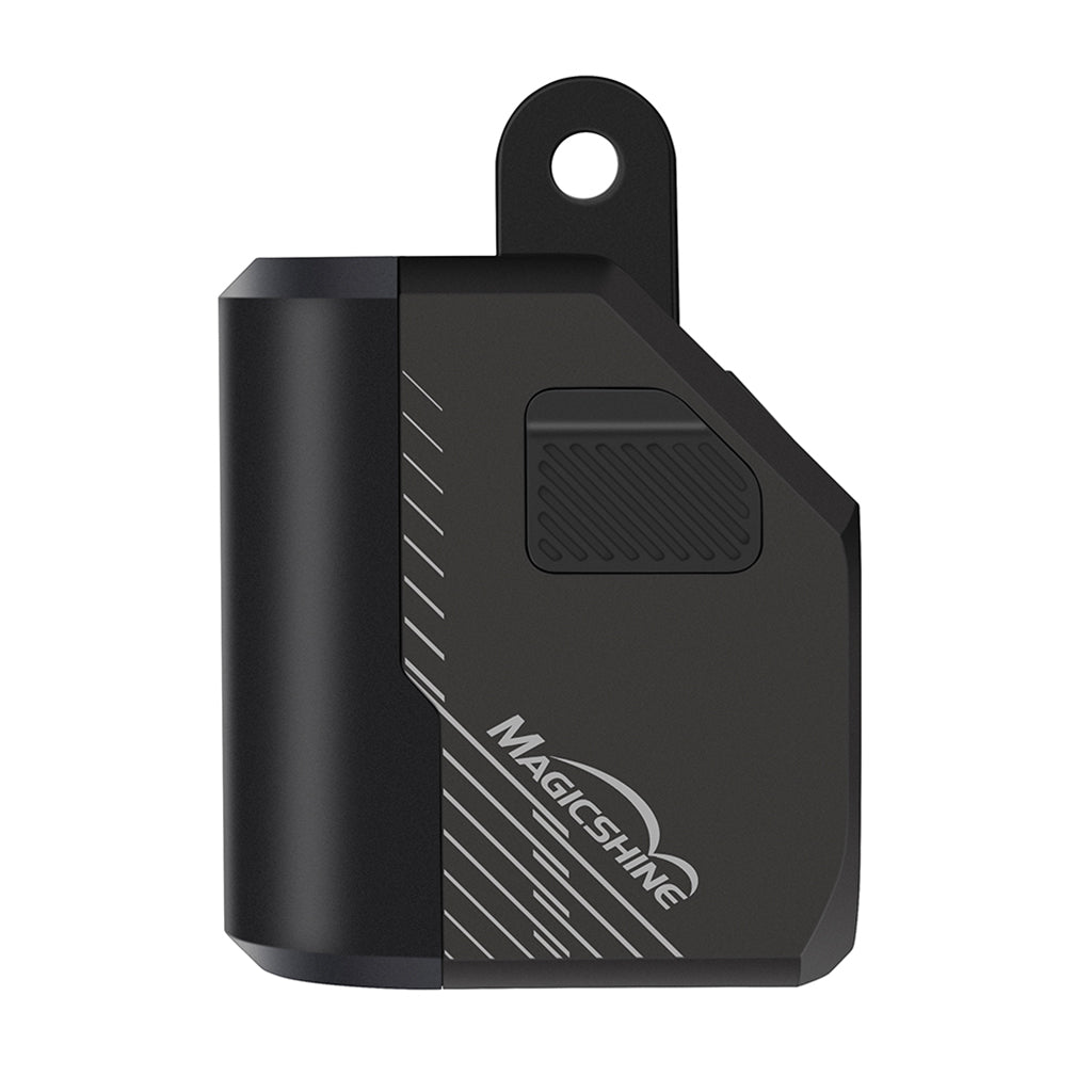 A detailed view of the Magicshine EVO 1700SD, emphasizing its compatibility and form factor.