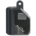 A close-up side view of the Magicshine EVO 1700 bike light, showing its sleek design.