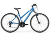 Merida Crossway 10-V Lady Hybrid Bike - Steel Blue/White