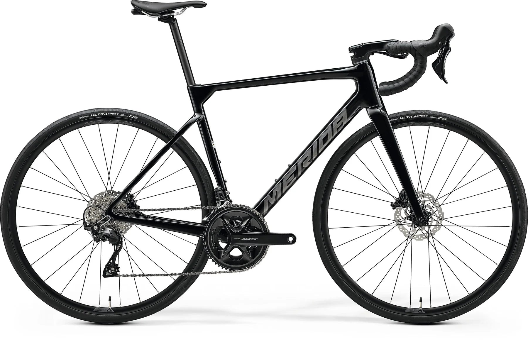 Shop Merida Scultura 4000 V2 Metallic Black - Aero Race Bike