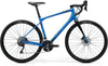 Shop Merida Silex 400 Gravel Bike - Matt Blue/Black