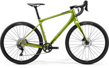 Shop Merida Silex 600 Gravel Bike - Fall Green/Black