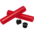 Merida Team CC Handlebar Grip in Red. Lightweight 60g silicone foam grips for XC mountain biking and enhanced control.