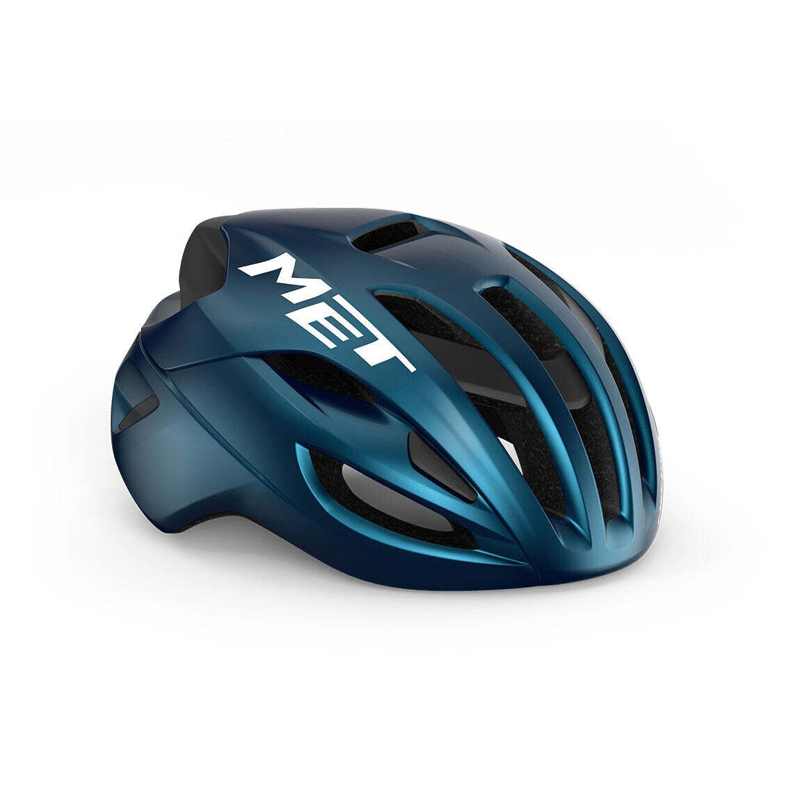 Shop MET RIVALE MIPS ROAD CYCLING HELMET (TEAL BLUE METALLIC/GLOSSY) Online in India | United By Cycling