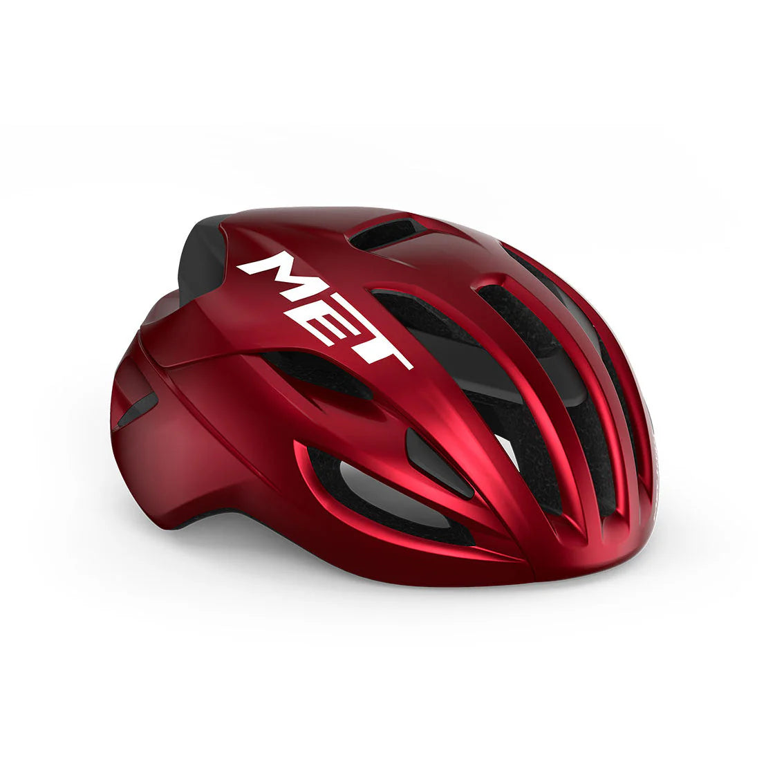 Shop MET RIVALE MIPS ROAD HELMET (RED METALLIC/GLOSSY) Online in India | United By Cycling