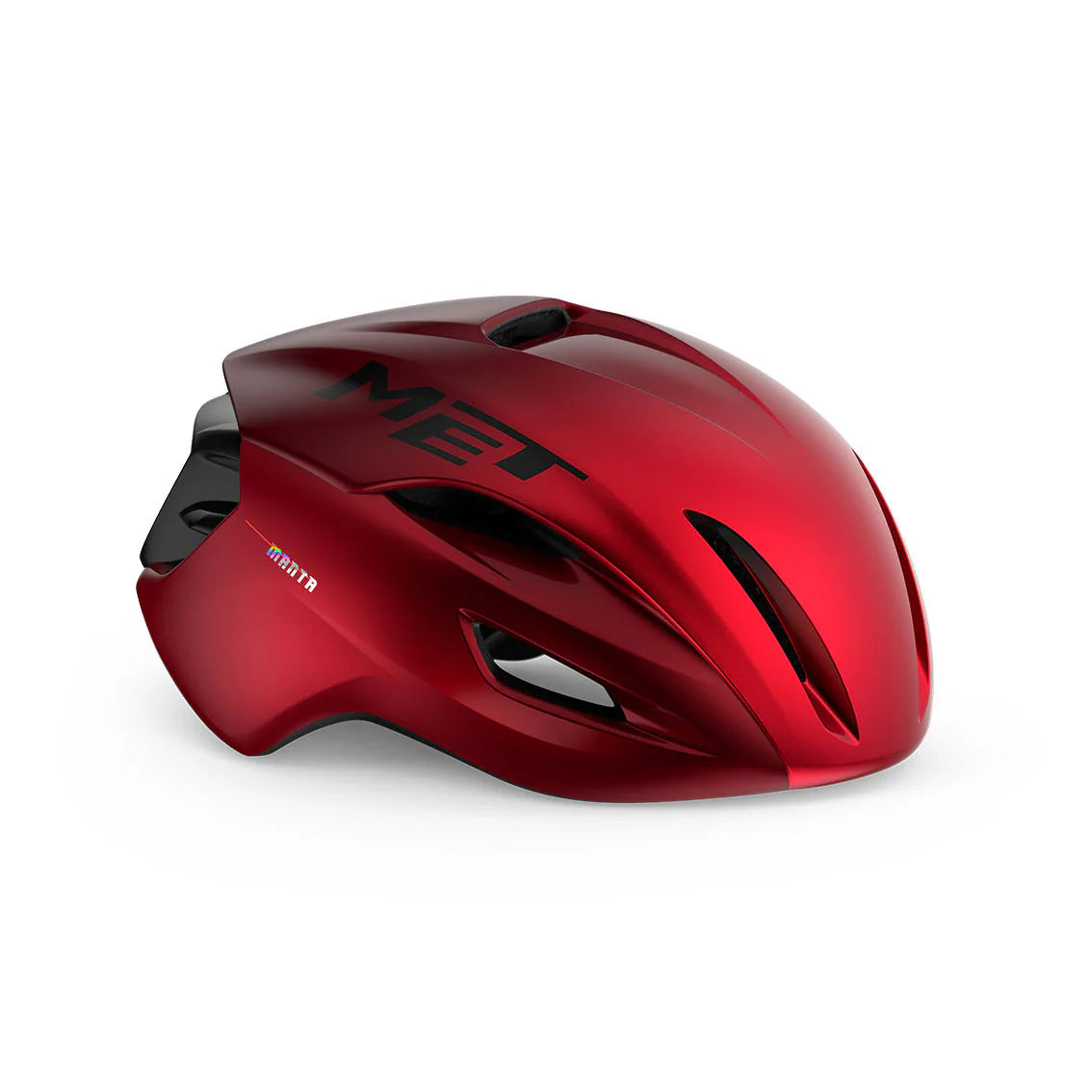 Shop MET MANTA MIPS AERO ROAD CYCLING HELMET (RED METALLIC/GLOSSY) Online in India | United By Cycling