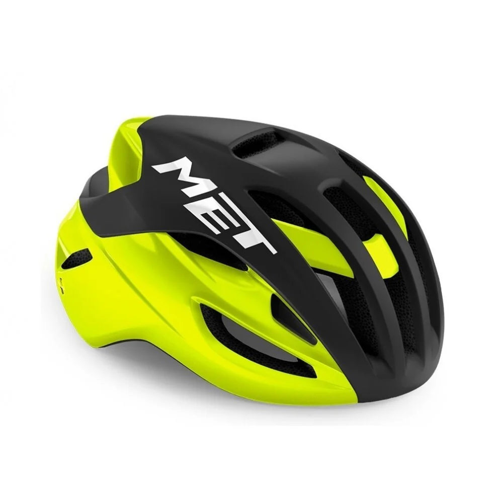 Shop MET RIVALE MIPS ROAD CYCLING HELMET ((BLACK/FLUO YELLOW/MATT GLOSSY) Online in India | United By Cycling