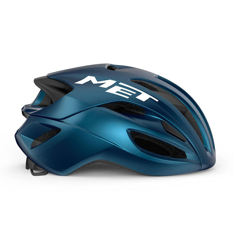 Shop MET RIVALE MIPS ROAD CYCLING HELMET (TEAL BLUE METALLIC/GLOSSY) Online in India | United By Cycling
