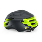 Shop MET MANTA MIPS AERO HELMET (GRAY/FLUO YELLOW/MATT GLOSSY) Online in India | United By Cycling