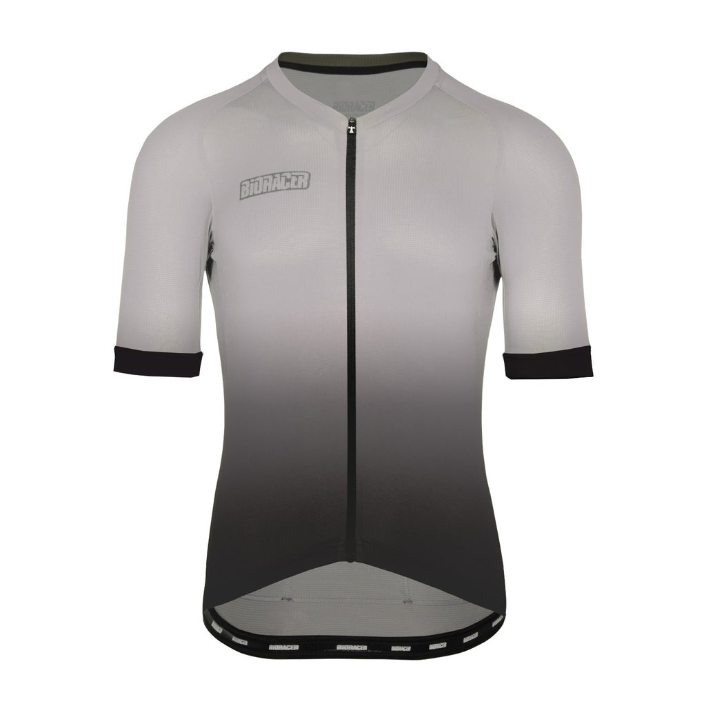 Shop Bioracer Metalix Men's Cycling Jersey - Grey Gradient 