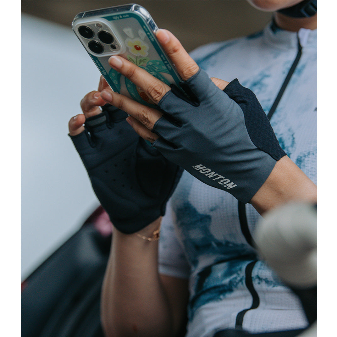 Monton Shadow gloves high grip palm fabric cycling
