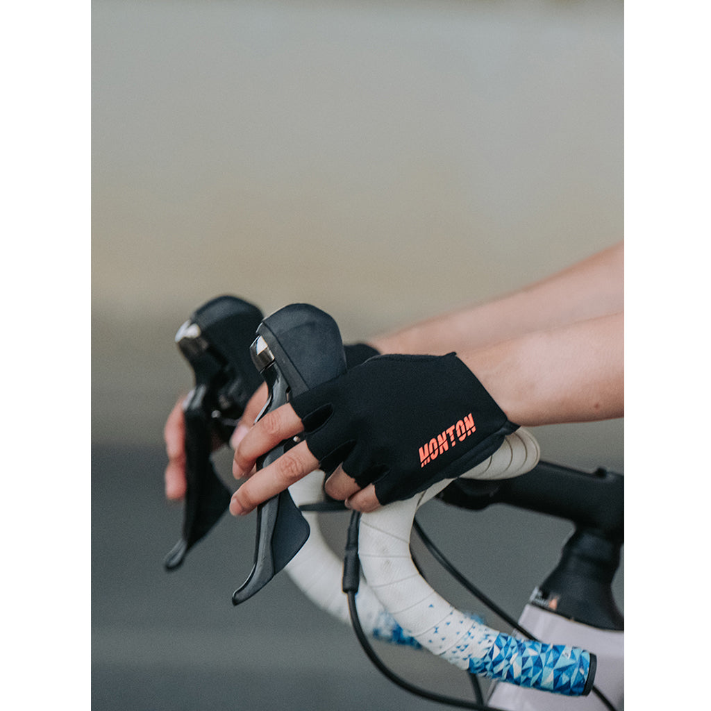 High-grip abrasion-resistant palm cycling gloves