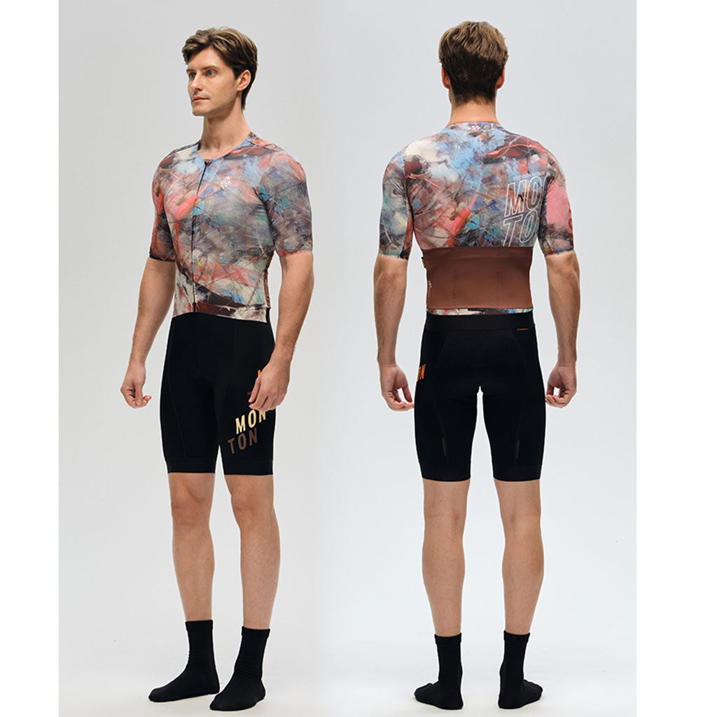 Breathable cycling jersey for hot days with YKK zipper