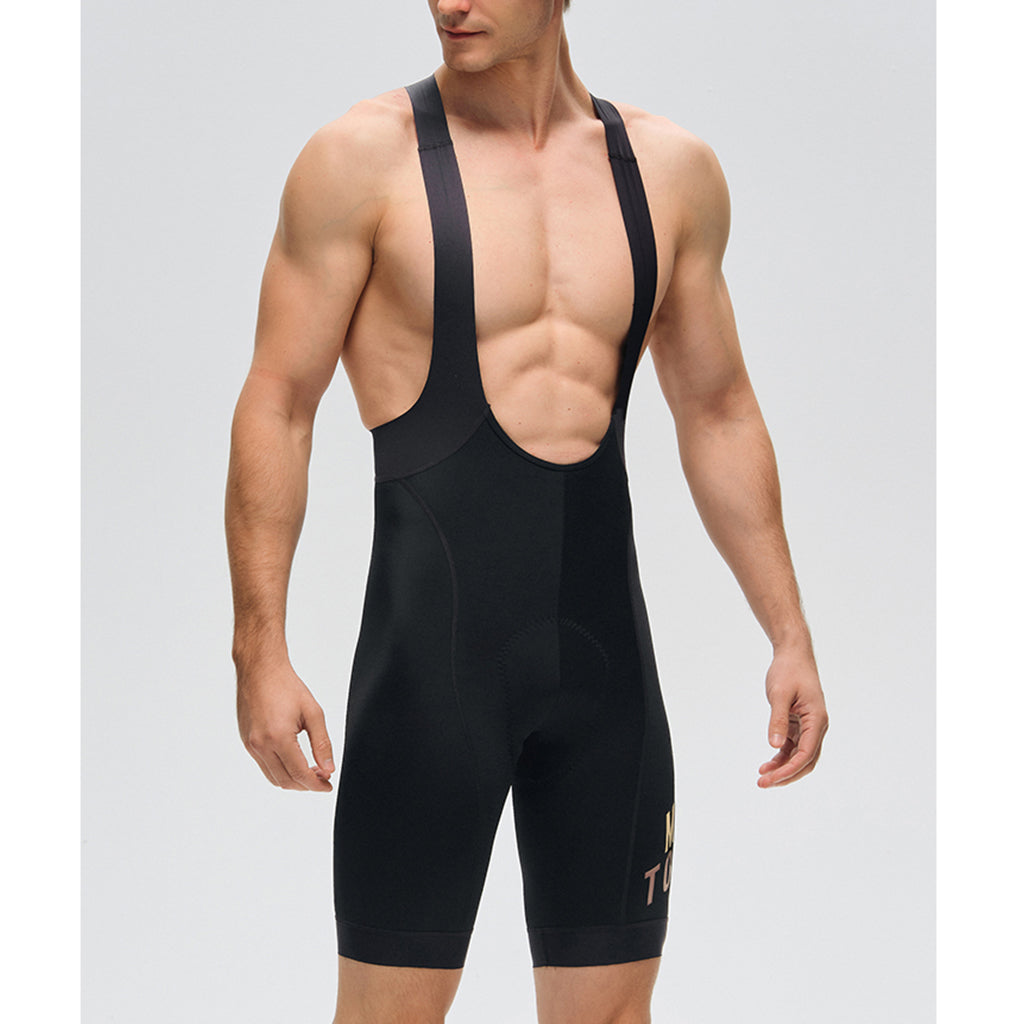 Monton bib shorts mesh back panel ventilation detail
