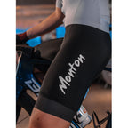 Monton Ribon bib shorts with reflective rear details