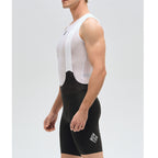 Black-Grey Monton cycling bibs designed for long rides