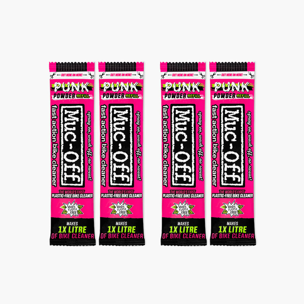 Eco-friendly Muc Off bike cleaning bundle with silicone base