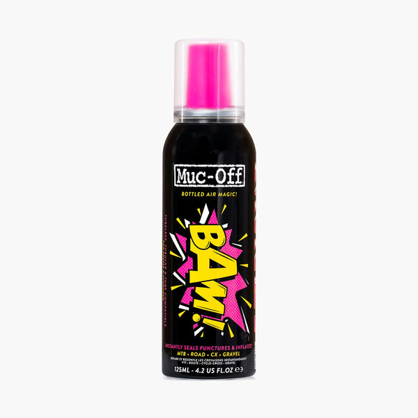 B.A.M! Instant Puncture Repair can with flexible hose for bike tyres