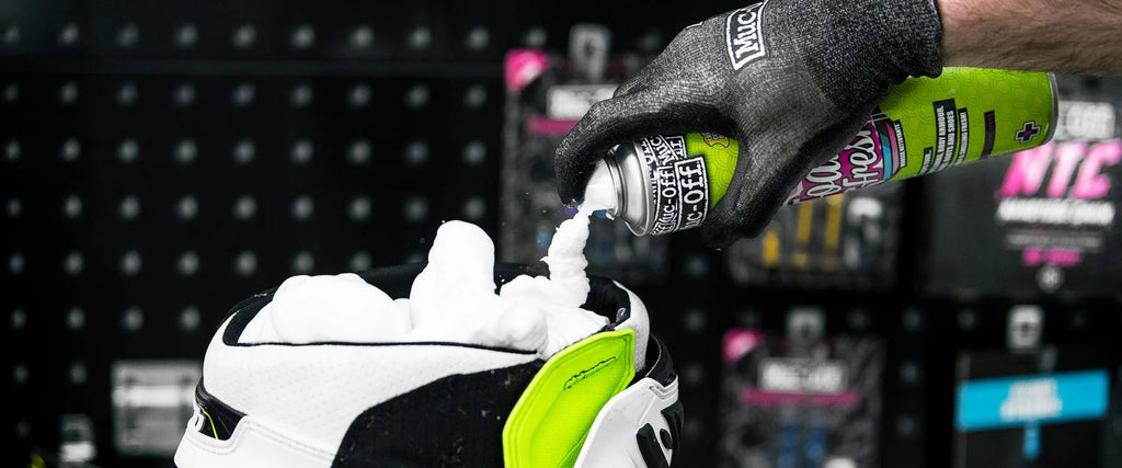 Muc-Off Foam Fresh helmet liner cleaner spray