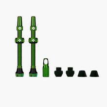 Muc-Off 80mm Tubeless Valves Green – V2 Presta Valve Kit