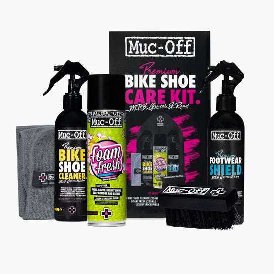 Muc Off Premium Bike Shoe Care Kit complete cleaning set