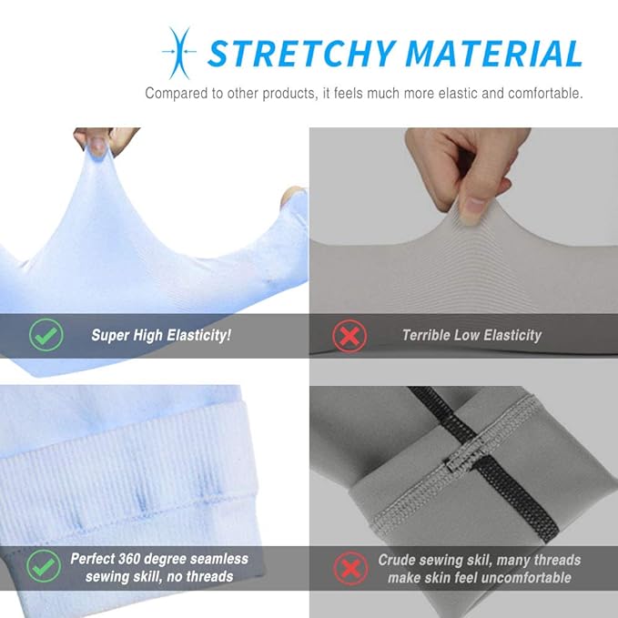 Shop N-Rit Tube Nine Coolet Arm Sleeves (White) Online in India | United By Cycling