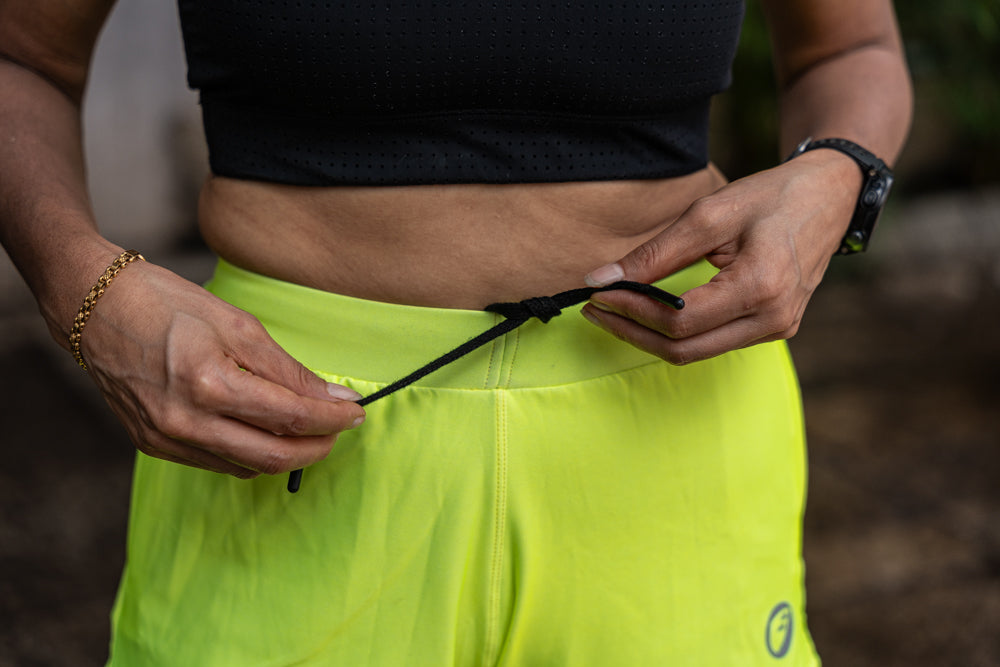 Apace Running Shorts 3 Inch Womens Shine