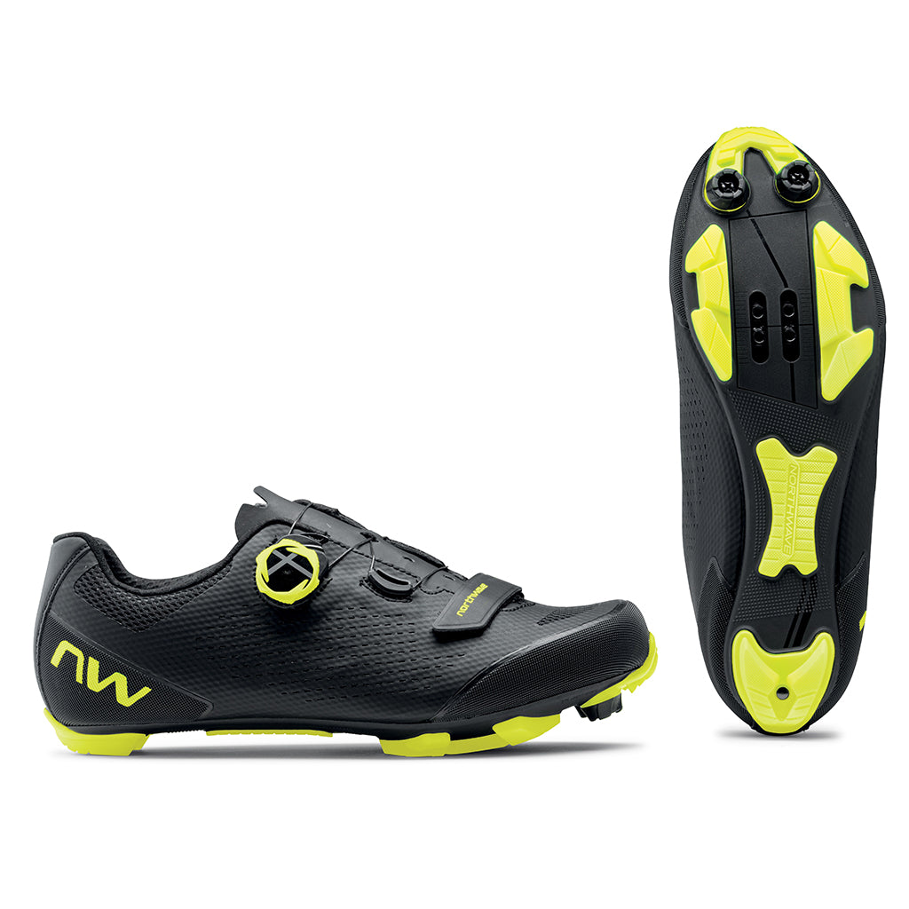 Northwave Razer 2 MTB Shoes(Black/Yellow Fluo)