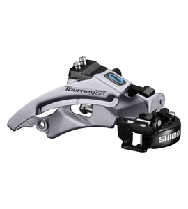 SHIMANO TOURNEY TX TOP SWING Dual Pull Front Derailleur (Clamp Band Mount) 3x8/7-speed | FD-TX800 -TS3